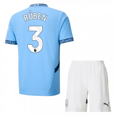 Goedkope Manchester City Ruben 3 Kids Thuistenue 2024-25